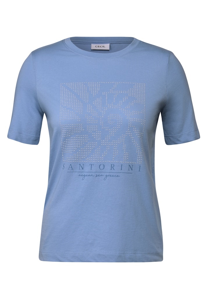 Shirt mit Schmucksteinen
