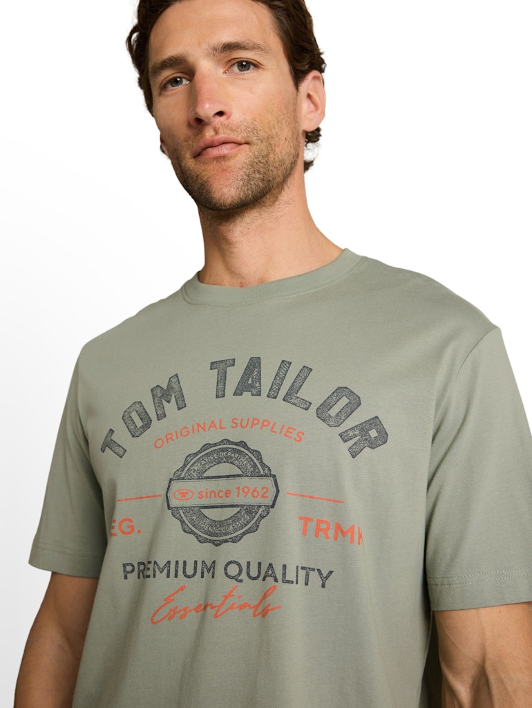 T-Shirt mit Logo-Print
