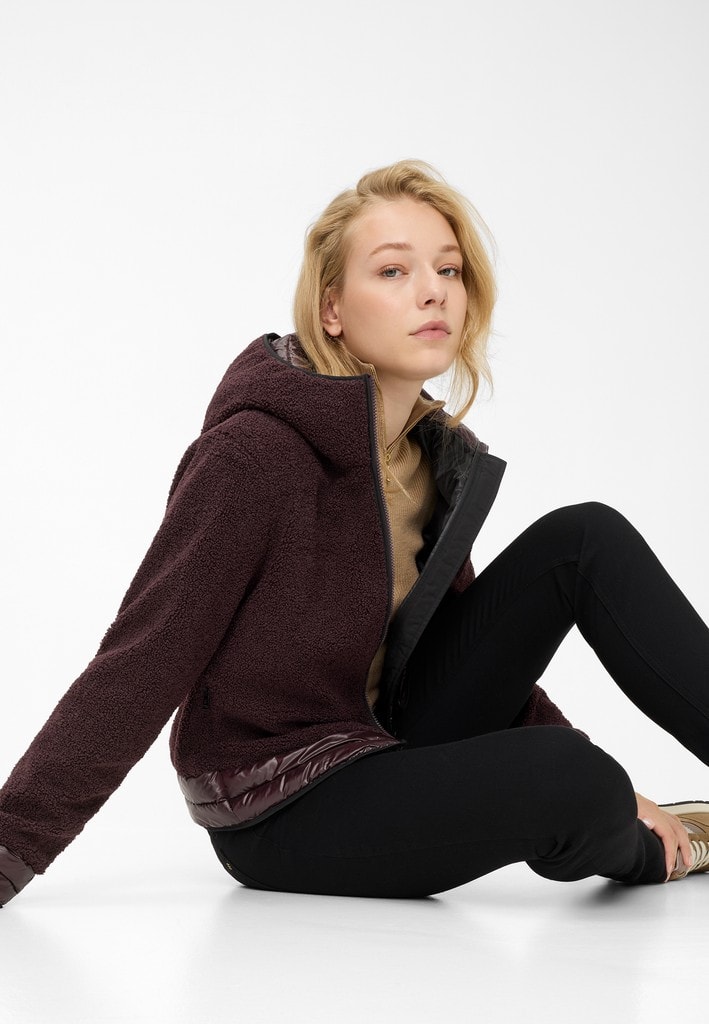 Softfibre Webpelzjacke