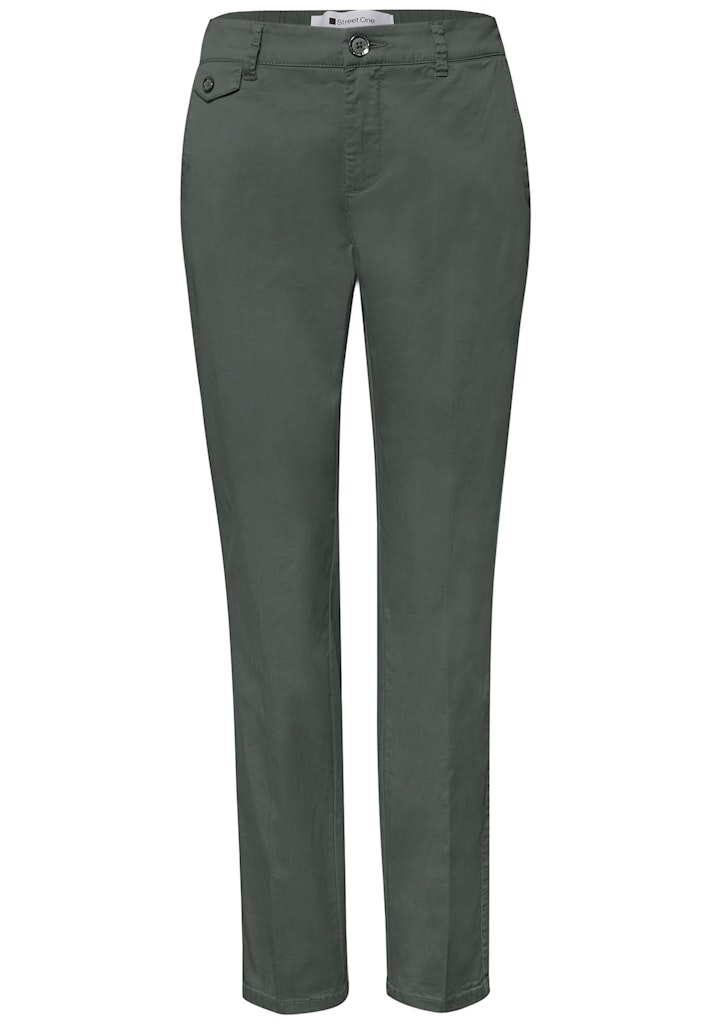 Chino im Casual Fit in softer Qualität