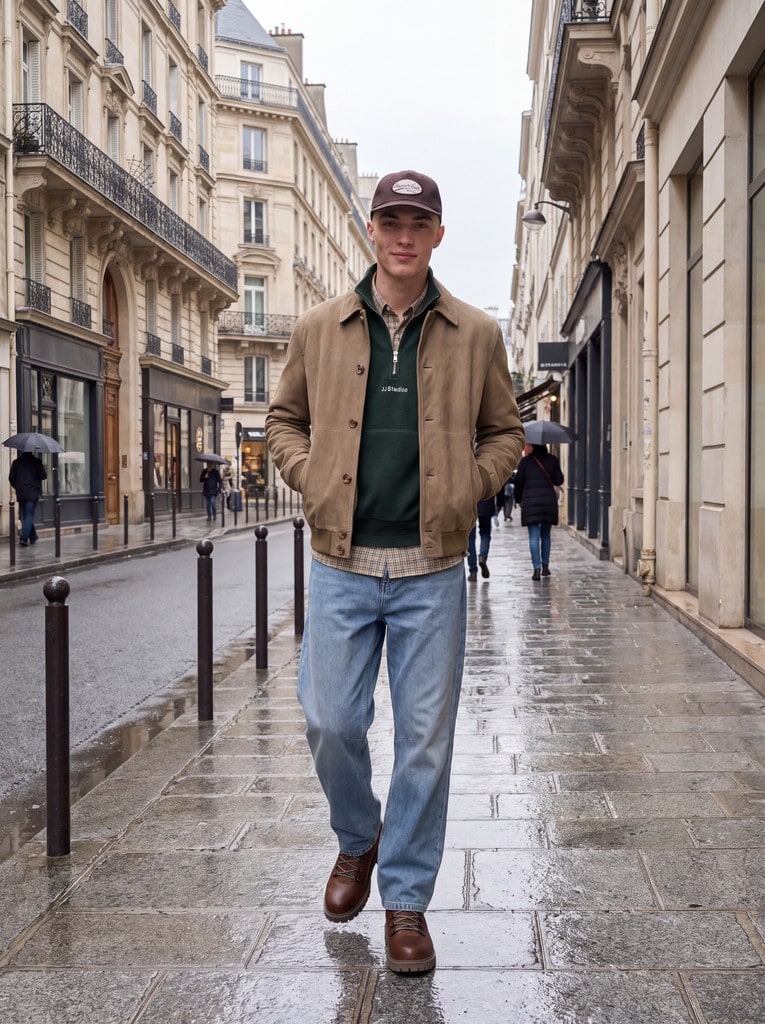JJESOHO HALF ZIP FLEECE SN