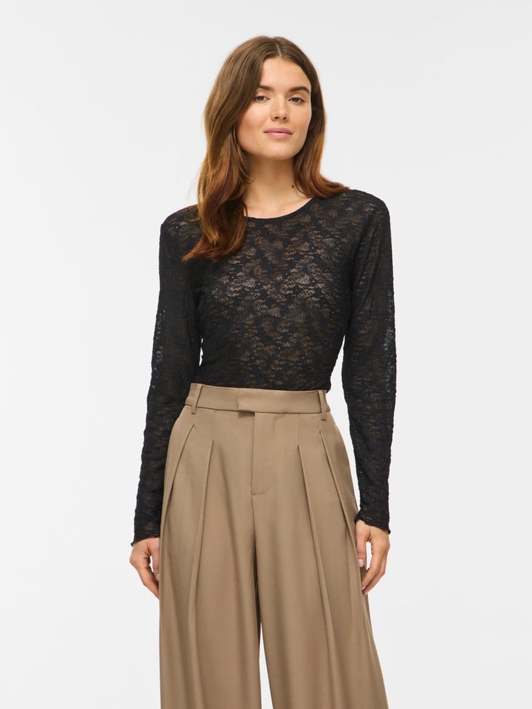 VIFAY O-NECK L/S TOP - NOOS