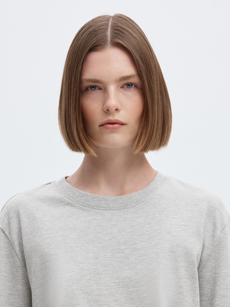 SLWESSENTIAL LS BOXY TEE NOOS