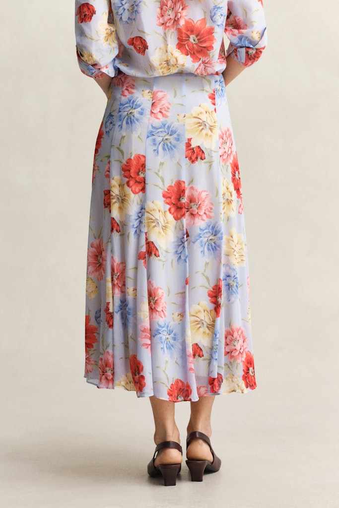 Rock mit Blumenprint