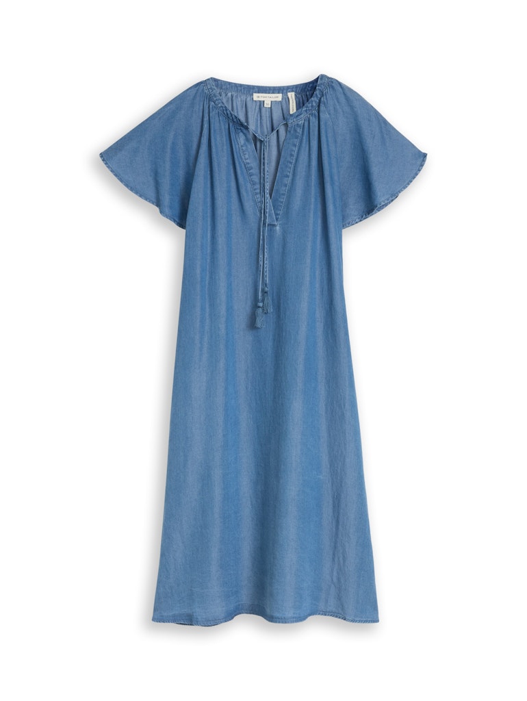 Loose Fit Kleid mit Quasten