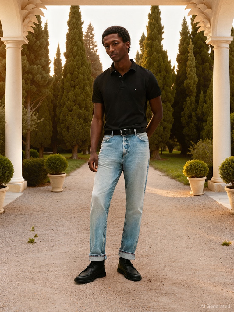 1985 Slim Fit Pique Polo Shirt
