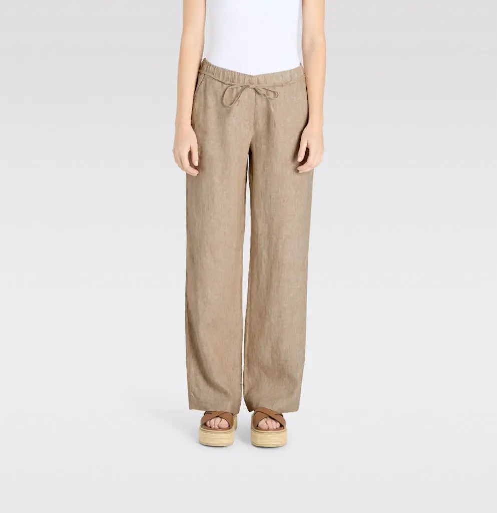 MAC JEANS - CHIARA BELT, Pure linen
