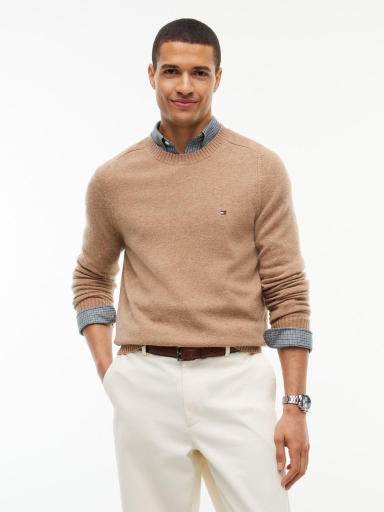 LAMBSWOOL CREW NECK