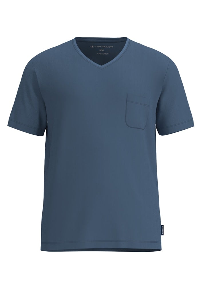 TOM TAILOR Herren T-Shirt uni 1er Pack