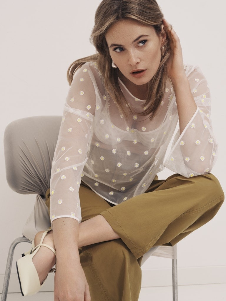 AVERO Ivory Petal Top ohne Cup