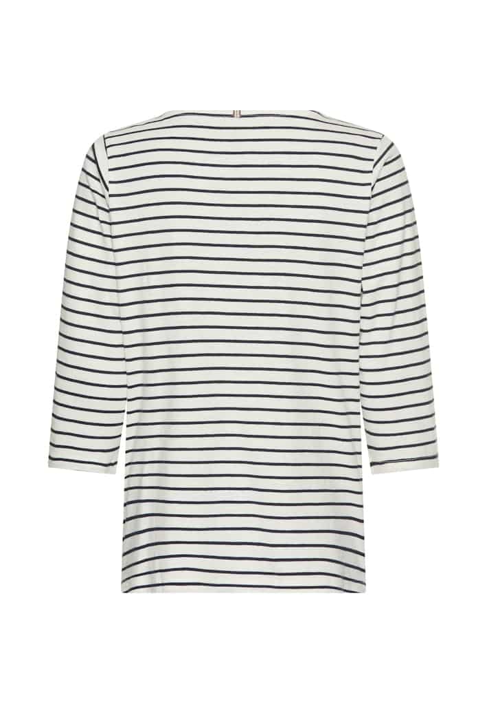 Baumwollshirt mit 3/4 Arm
