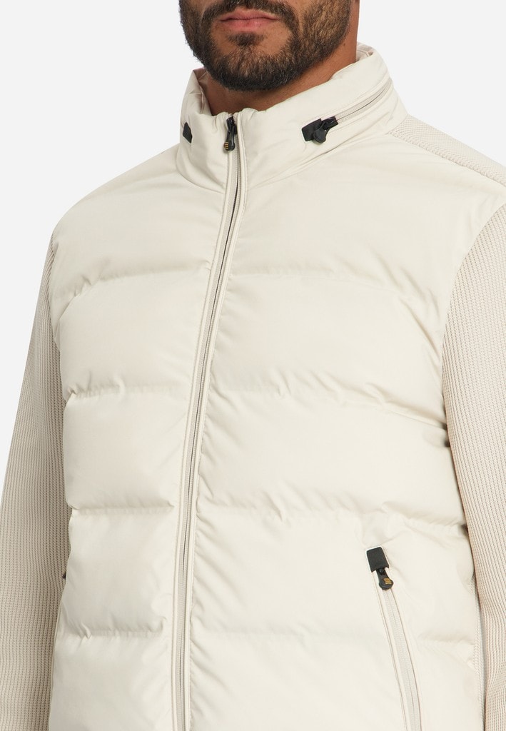 Jacket Short Fit Sealed Knitted Mix