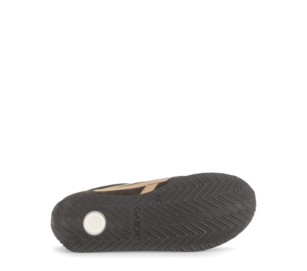 Sneaker low Rauleder braun