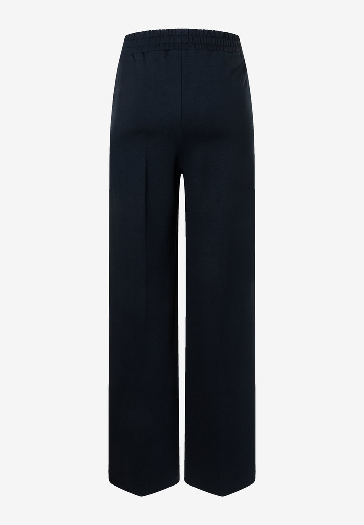 Jerseyhose mit Bügelfalte