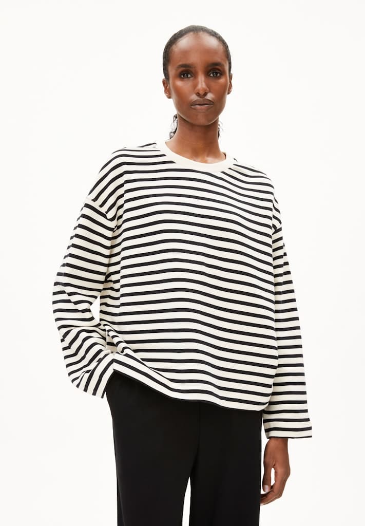 FRANKAA MAARLEN STRIPE SWEAT