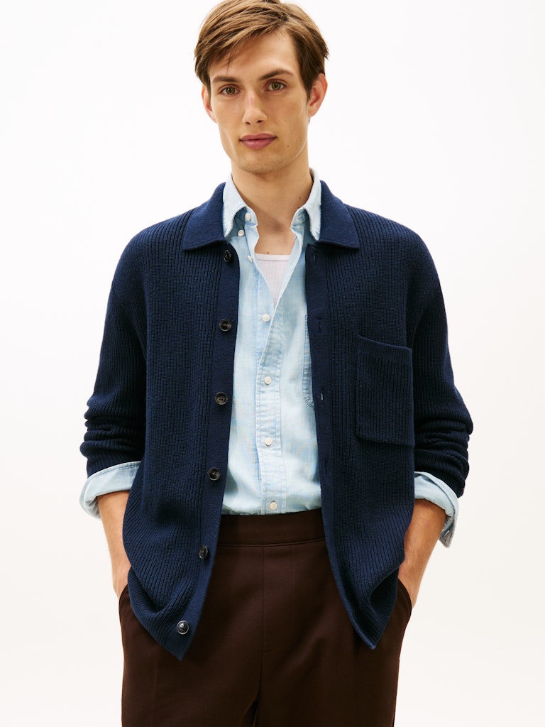 FISHERMAN RIB COACH JACKET
