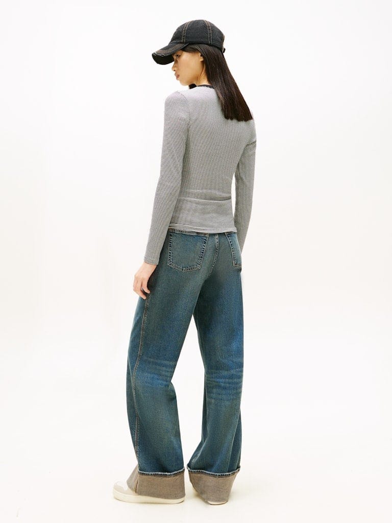 TJW SLIM ESSENTIAL RIB LS