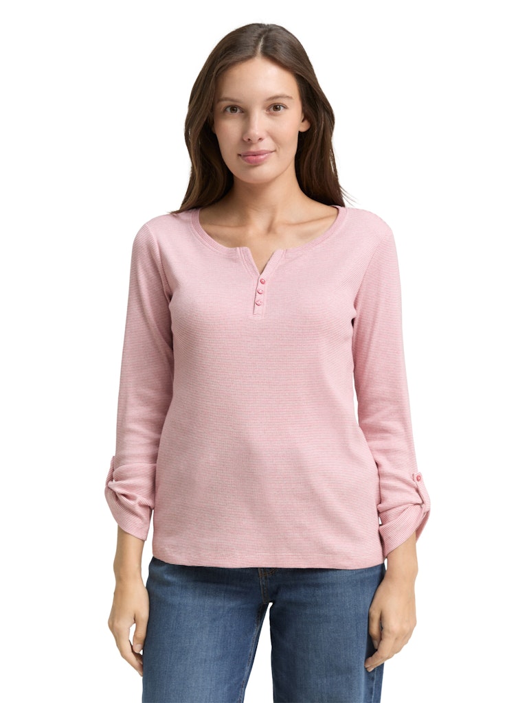 Langarmshirt mit Turn-Up-Funktion