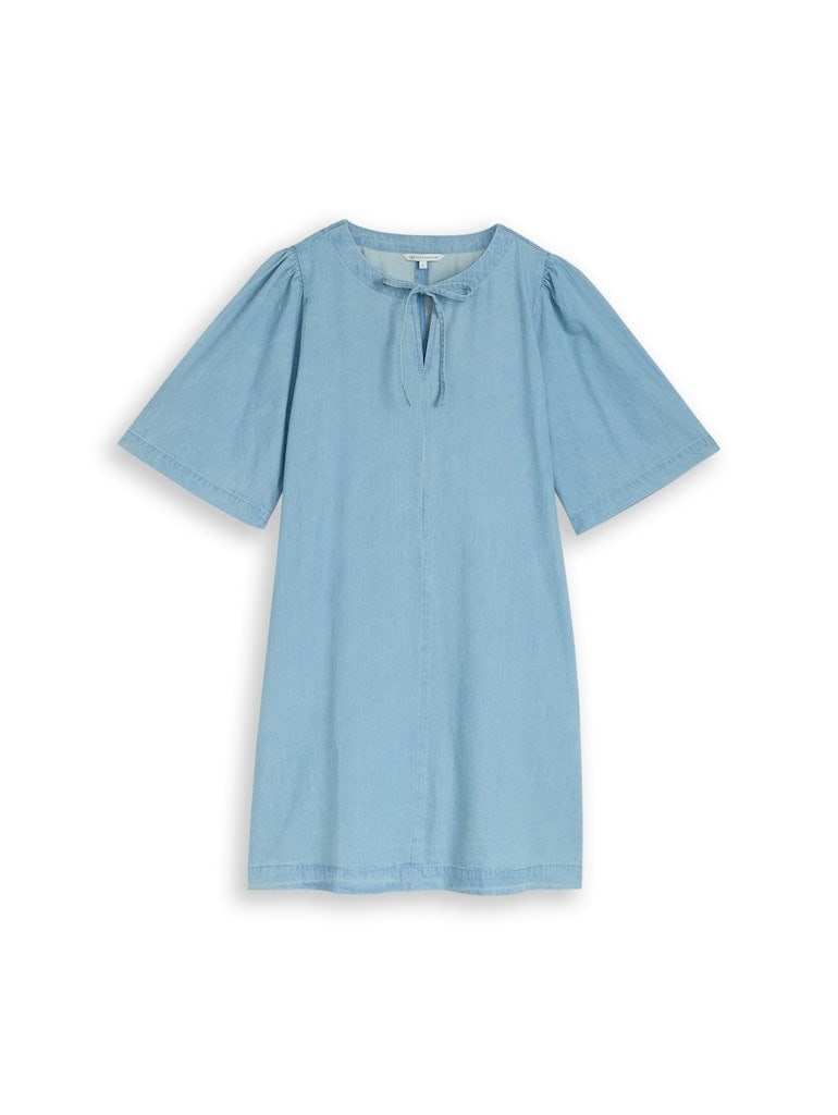 Mini-Jeanskleid mit Eingriffstaschen