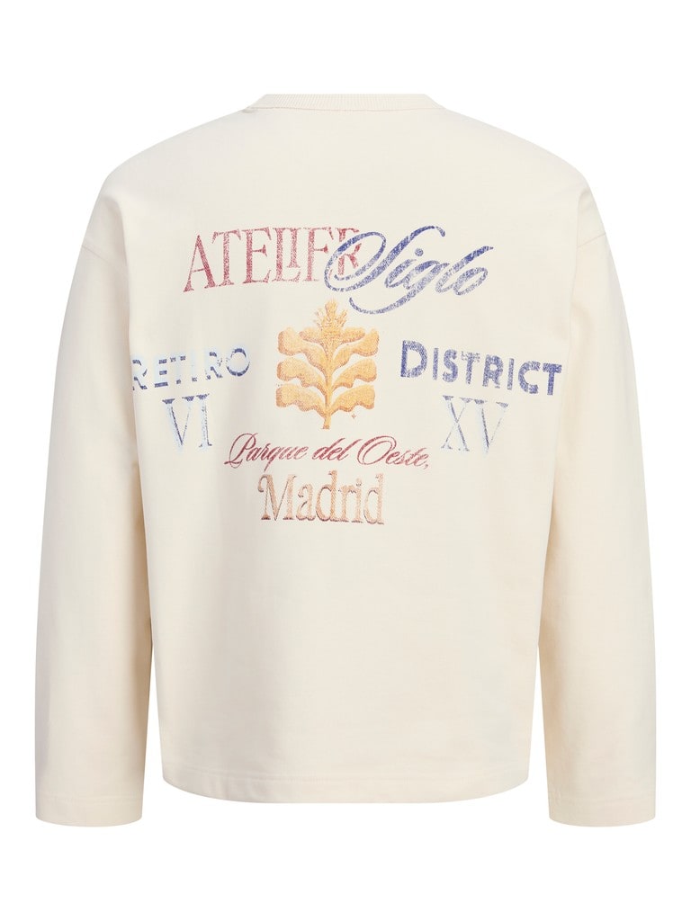 JORSALAMANCO GRAPHIC SWEAT CREW NECK