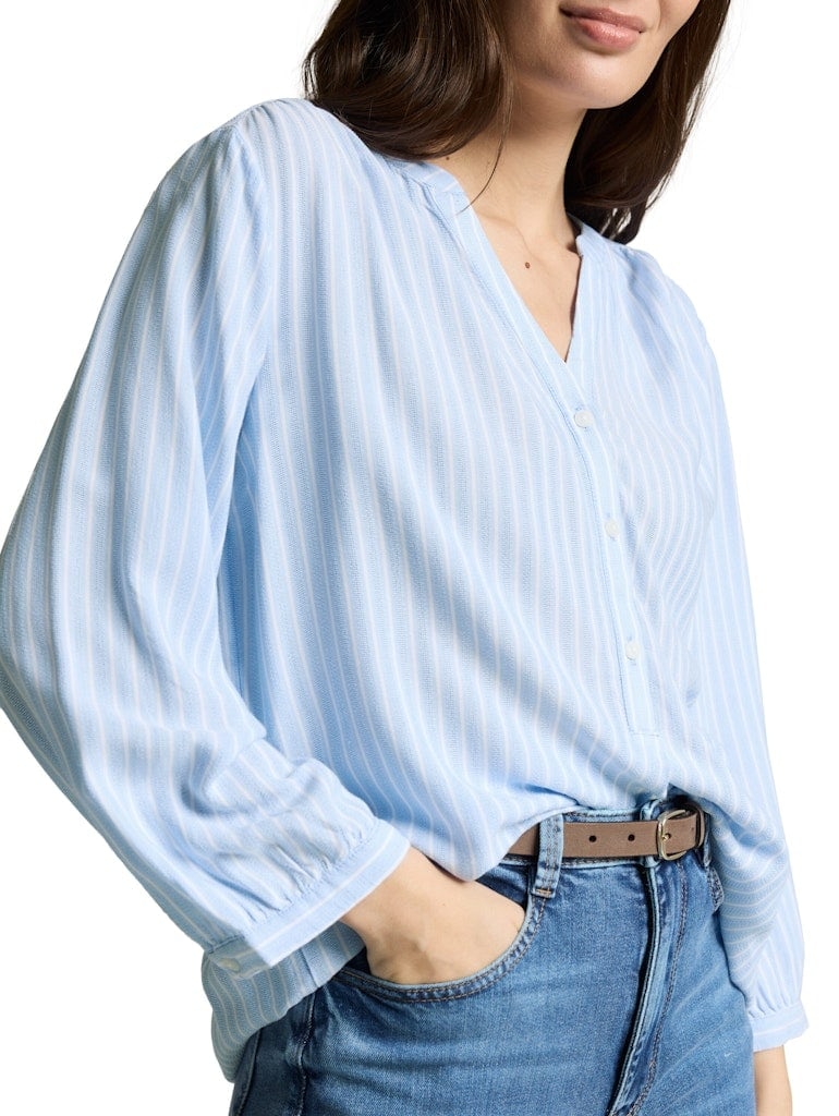 Bluse mit Streifenmuster