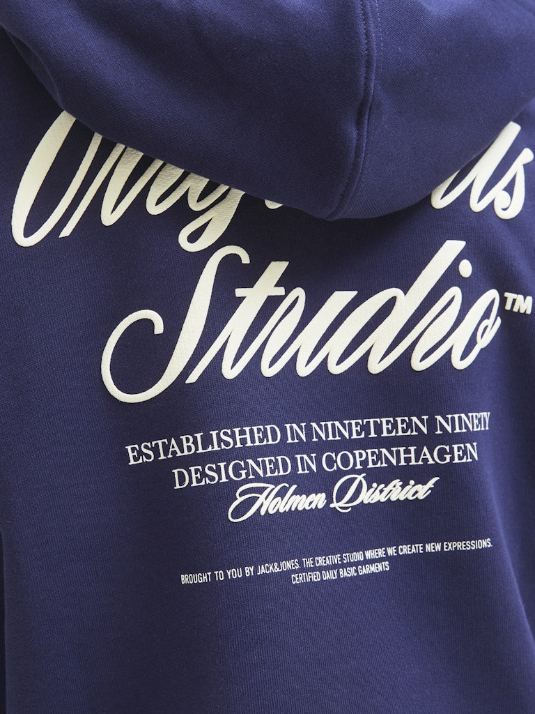 JORNORREBRO TYPO BACK SWEAT HOOD SN JNR