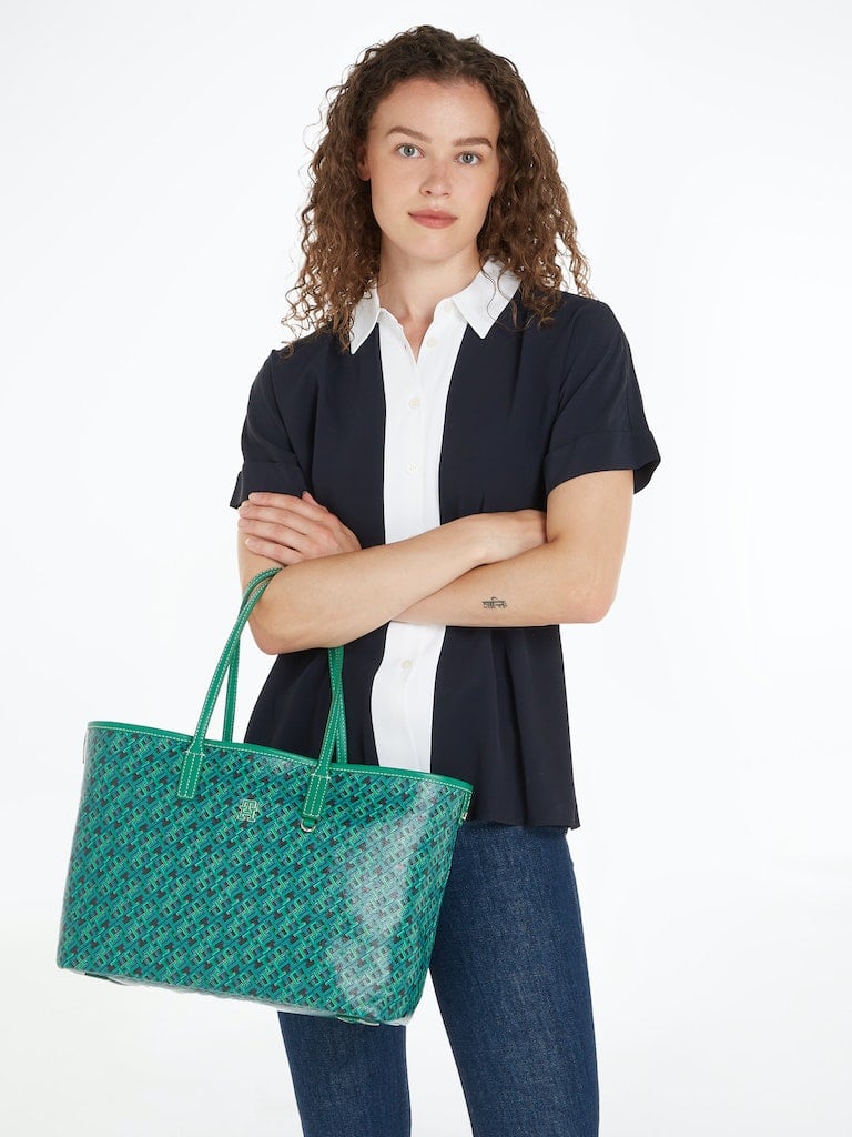 TH MONOPLAY LEATHER TOTE MONO