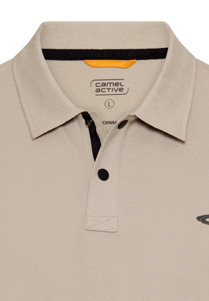 Poloshirt mit Kontrastdetails