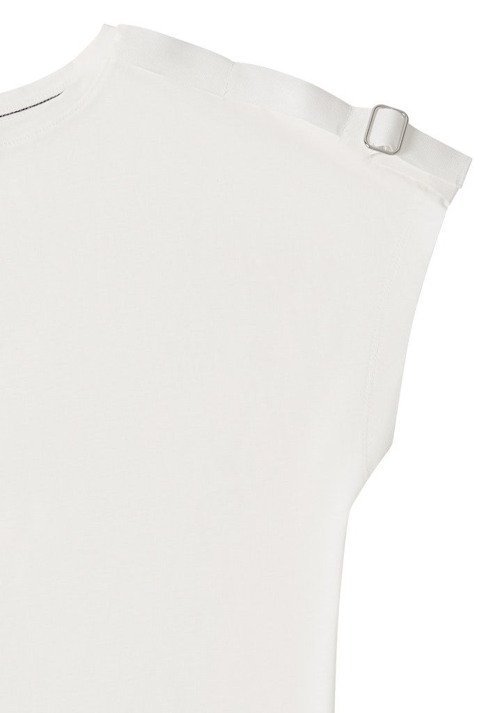 Kurzarm Shirt mit Schnallendetail