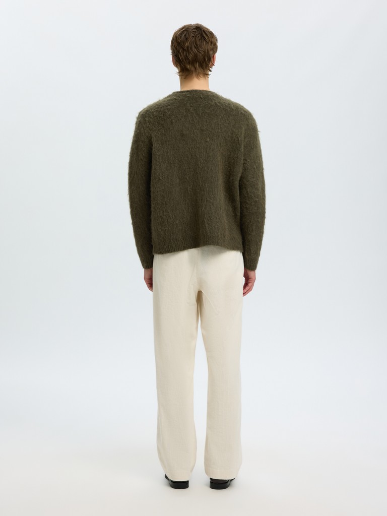 SLMRAI LS KNIT BLOCK CARDIGAN