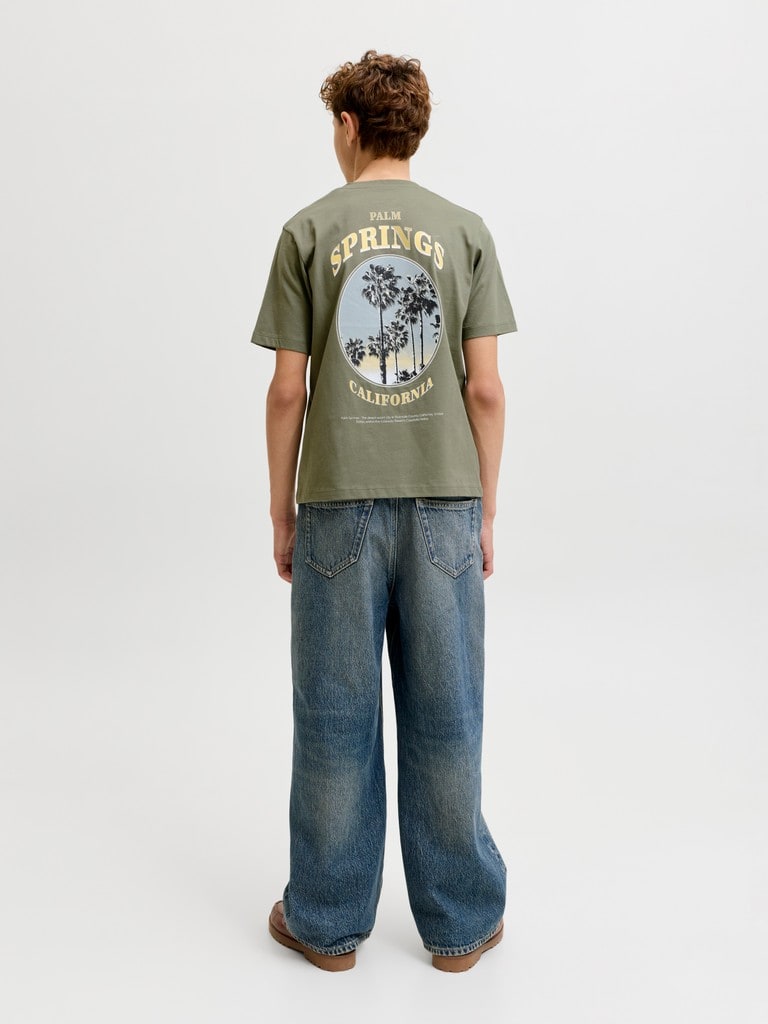 JJCITY PHOTOPRINT TEE SS CREW NECK JNR