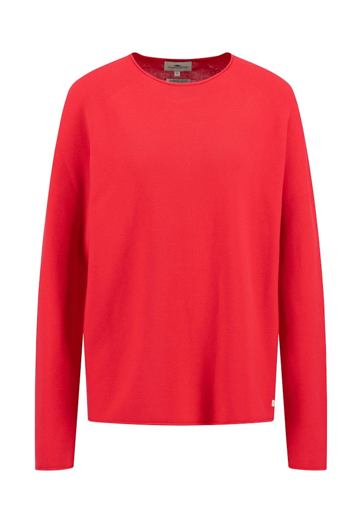 PULLOVER O-NECK FINE COTTON