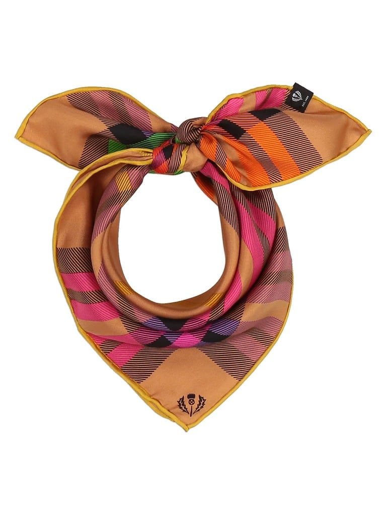Nickituch Nickituch mit FRAAS Plaid Karo aus reiner Seide
