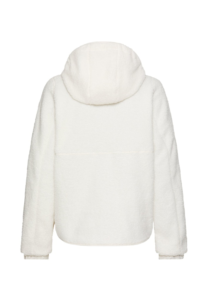 Polar-Fleecejacke mit fester Kapuze