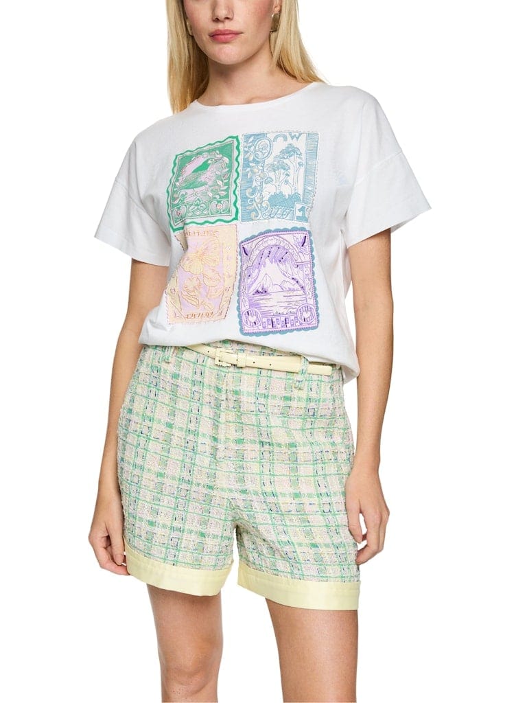 Verziertes Baumwollshirt