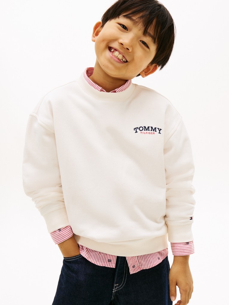 MONOTYPE GRAPHIC SWEATSHIRT
