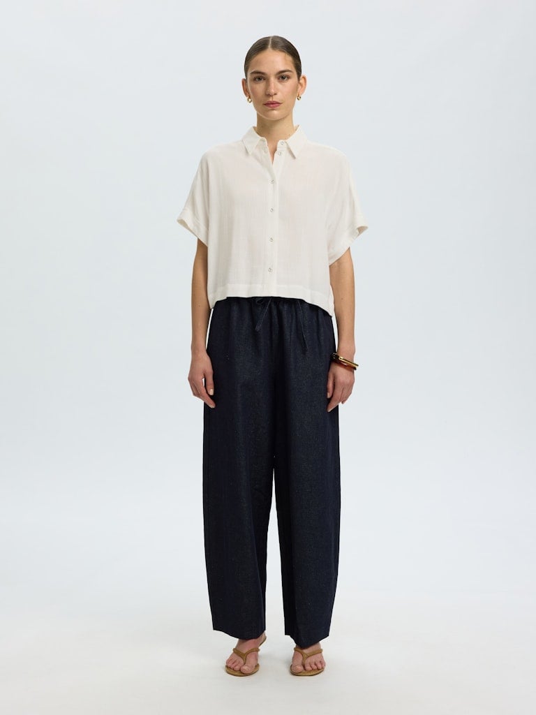 SLWVIVA SS CROPPED SUN SHIRT NOOS