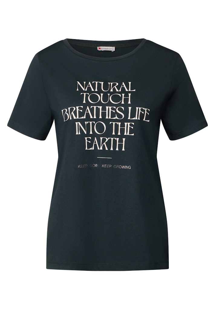 Shirt mit Wording Artwork