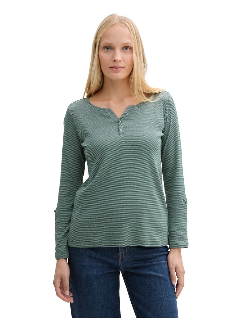 Langarmshirt mit Turn-Up-Funktion