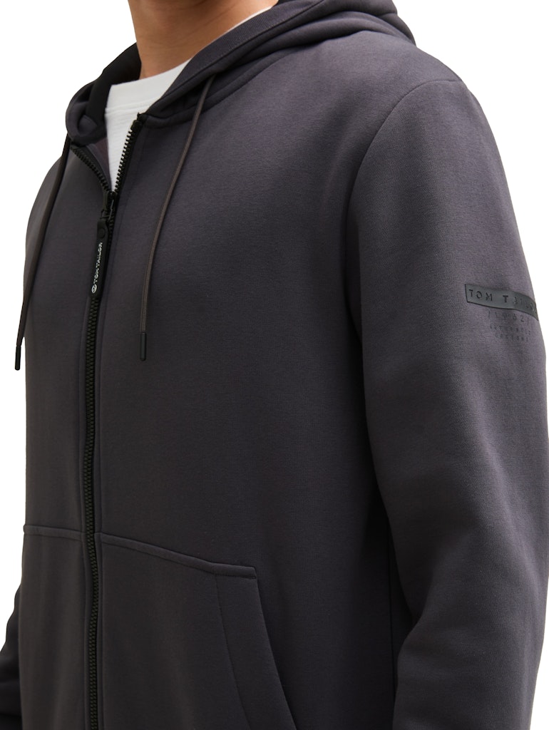 Basic Hoodie Sweatjacke