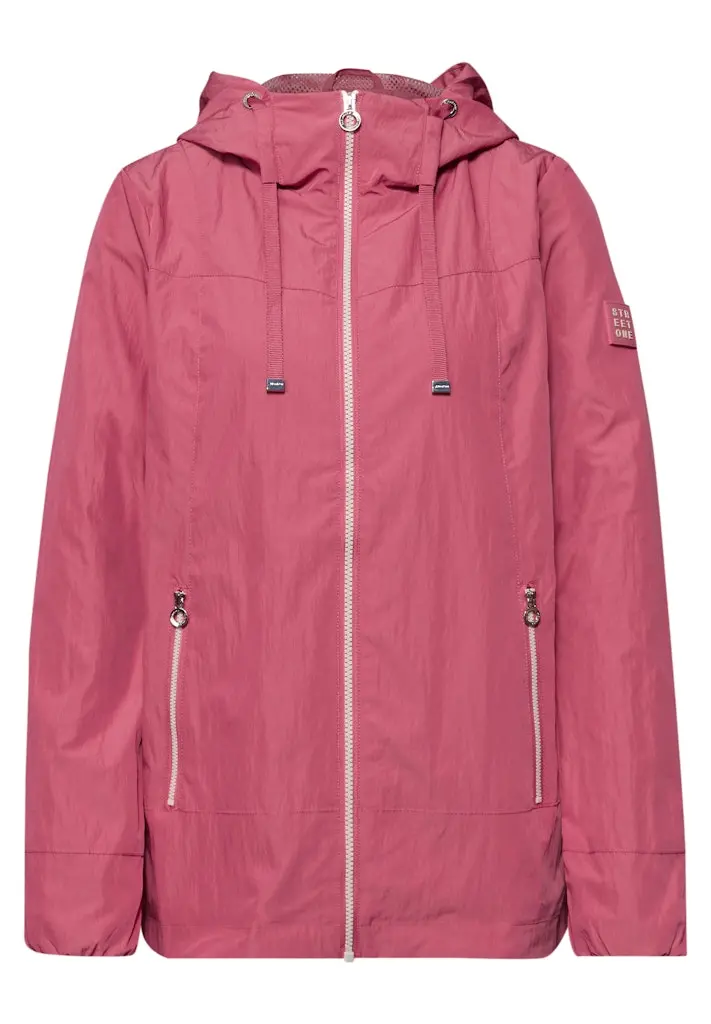 Jacke mit Kapuze und Zipper