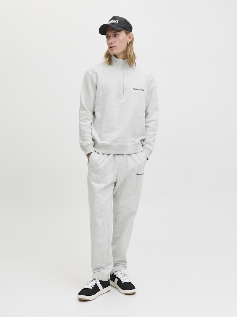 JORNORREBRO EMB SWEAT HIGH NECK SN