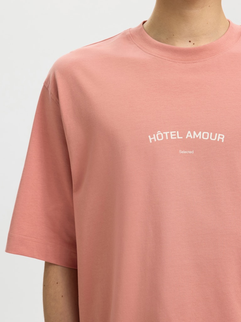 SLHBOXYLIAM SS O-NECK TEE HOTEL AMOUR