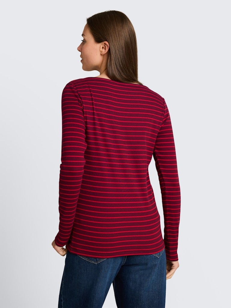 Langarmshirt mit Streifenmuster