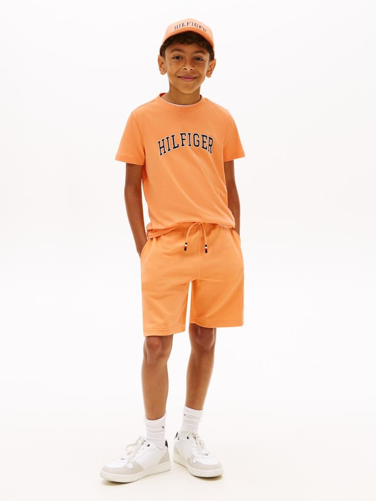 Logo Crew Neck Jersey T-Shirt