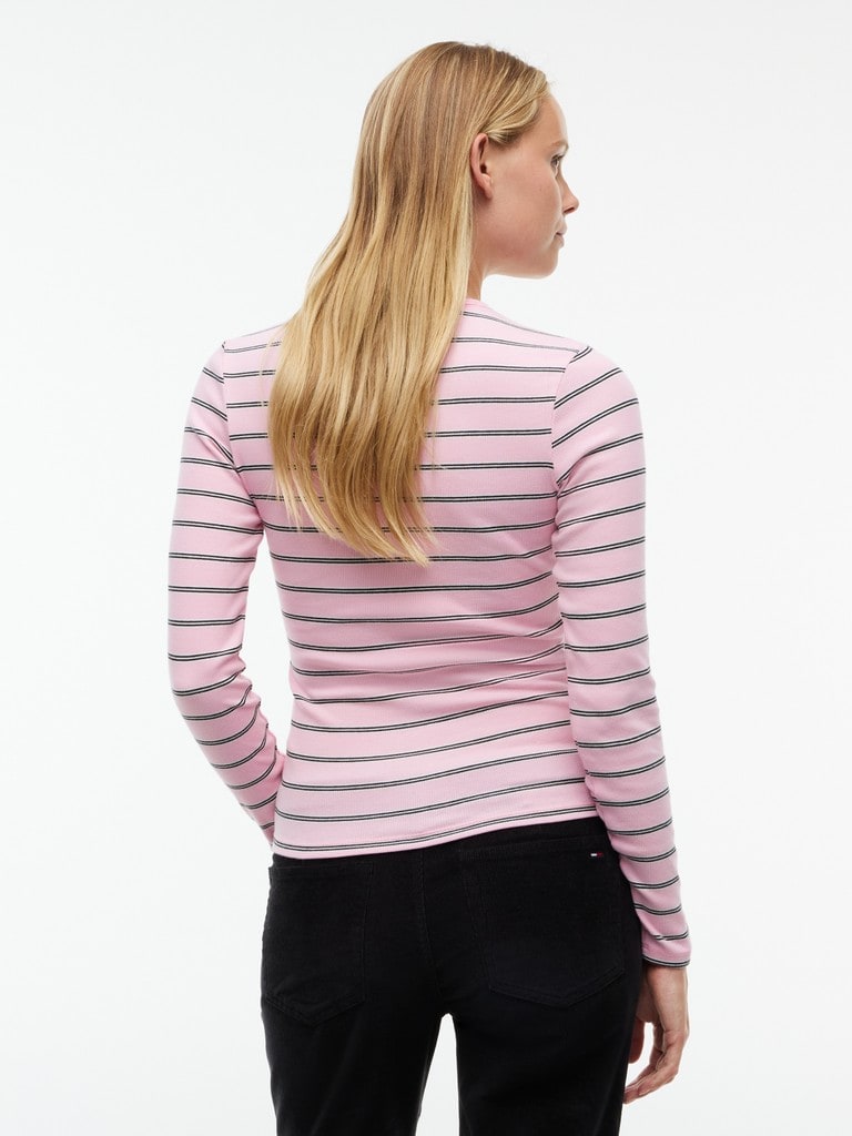 TJW SLIM ESSENTIAL RIB LS