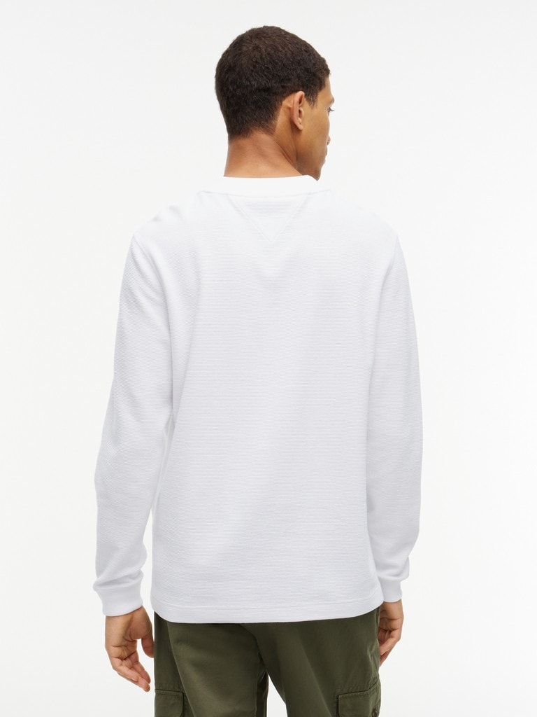 TEXTURED LS TEE
