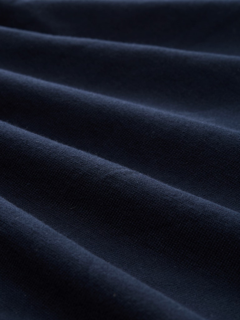 Basic Strickpullover aus Baumwolle