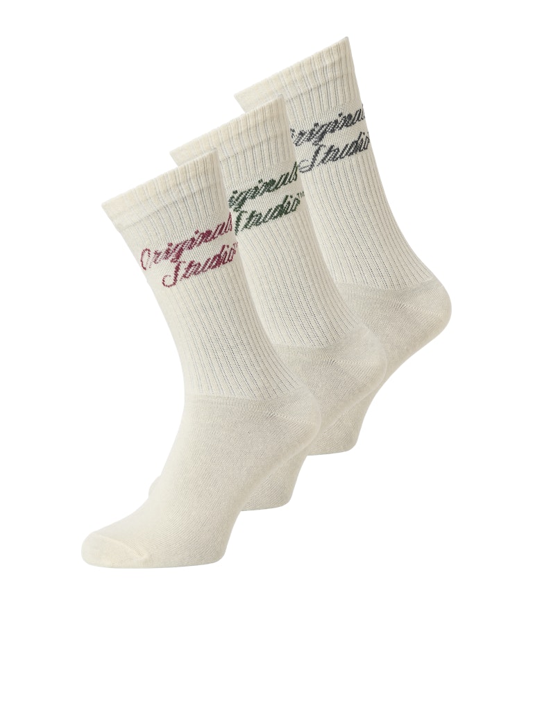 JACNORREBRO TENNIS SOCKS 3 PACK JNR