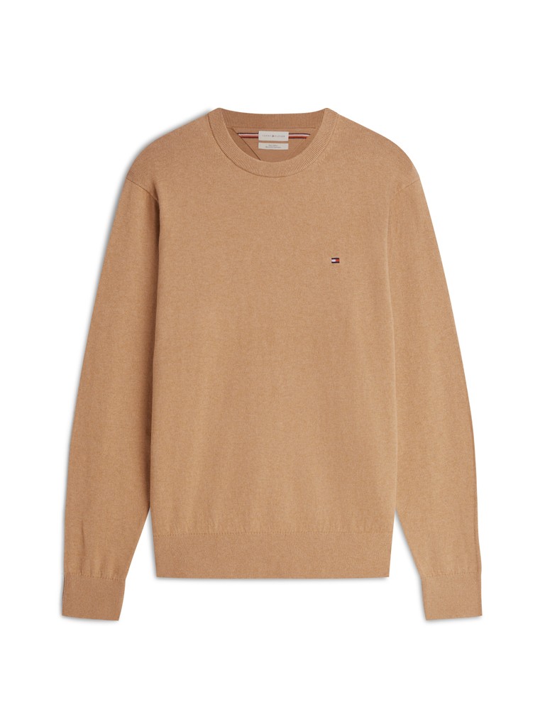 PIMA ORG CTN CASHMERE CREW NECK